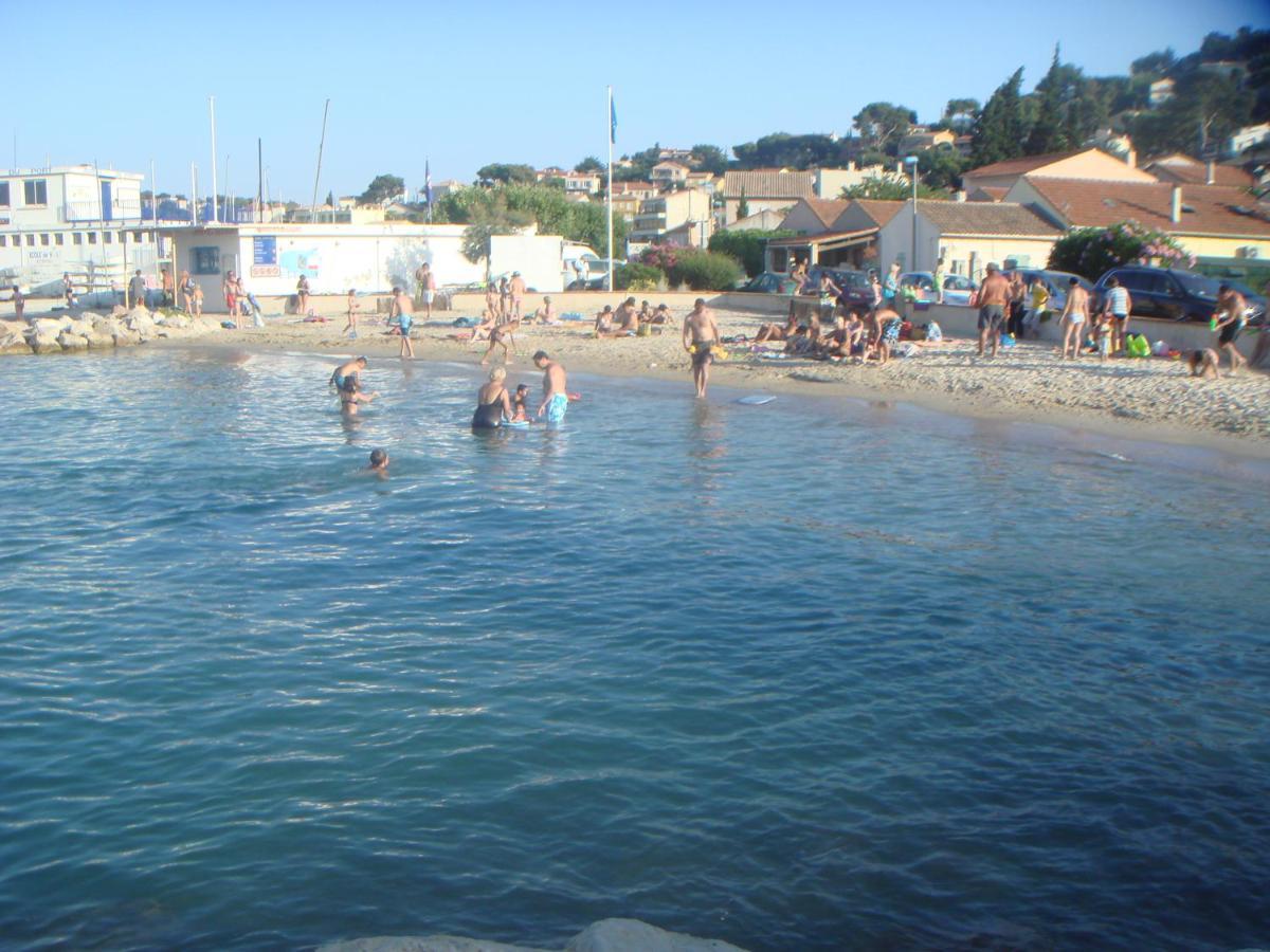 Petite Etoile De Mer - Studio Hyper Equipe A 150M D'Une Plage De Sable Fin Grande Terrasse Presqu'Ile De Charme Saint-Mandrier-sur-Mer Exterior foto