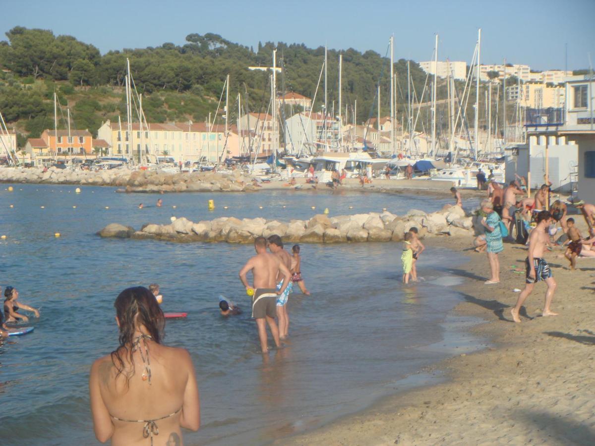 Petite Etoile De Mer - Studio Hyper Equipe A 150M D'Une Plage De Sable Fin Grande Terrasse Presqu'Ile De Charme Saint-Mandrier-sur-Mer Exterior foto